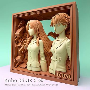 3D model Kiniro no Corda 3 Another Sky featJinnan game (STL)